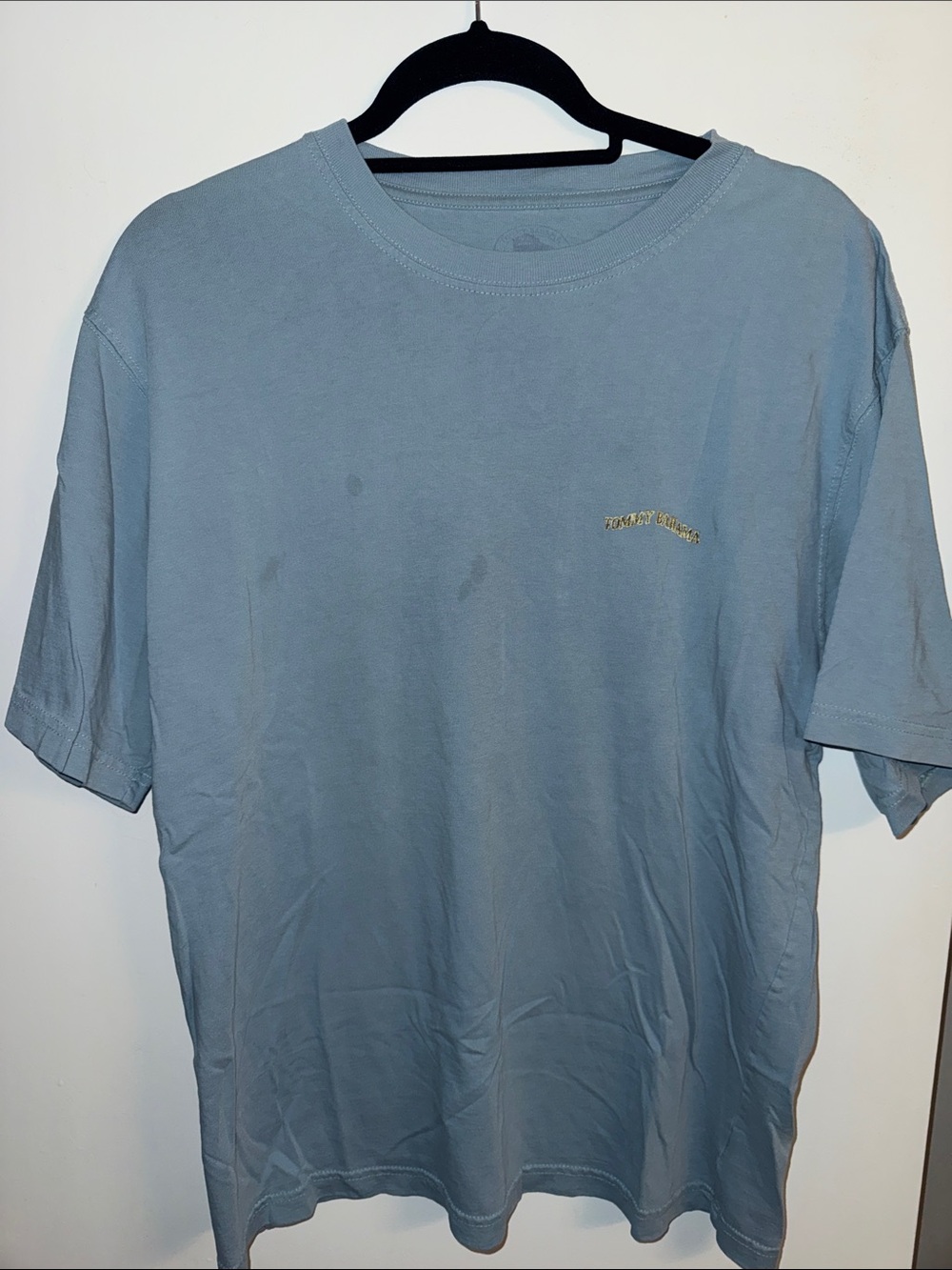 Tommy Bahama Light Blue Cotton Tee